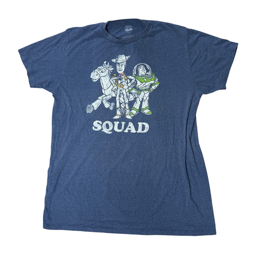 Disney Blue Toy Story 'Squad' Graphic Tee with Buzz & Woody